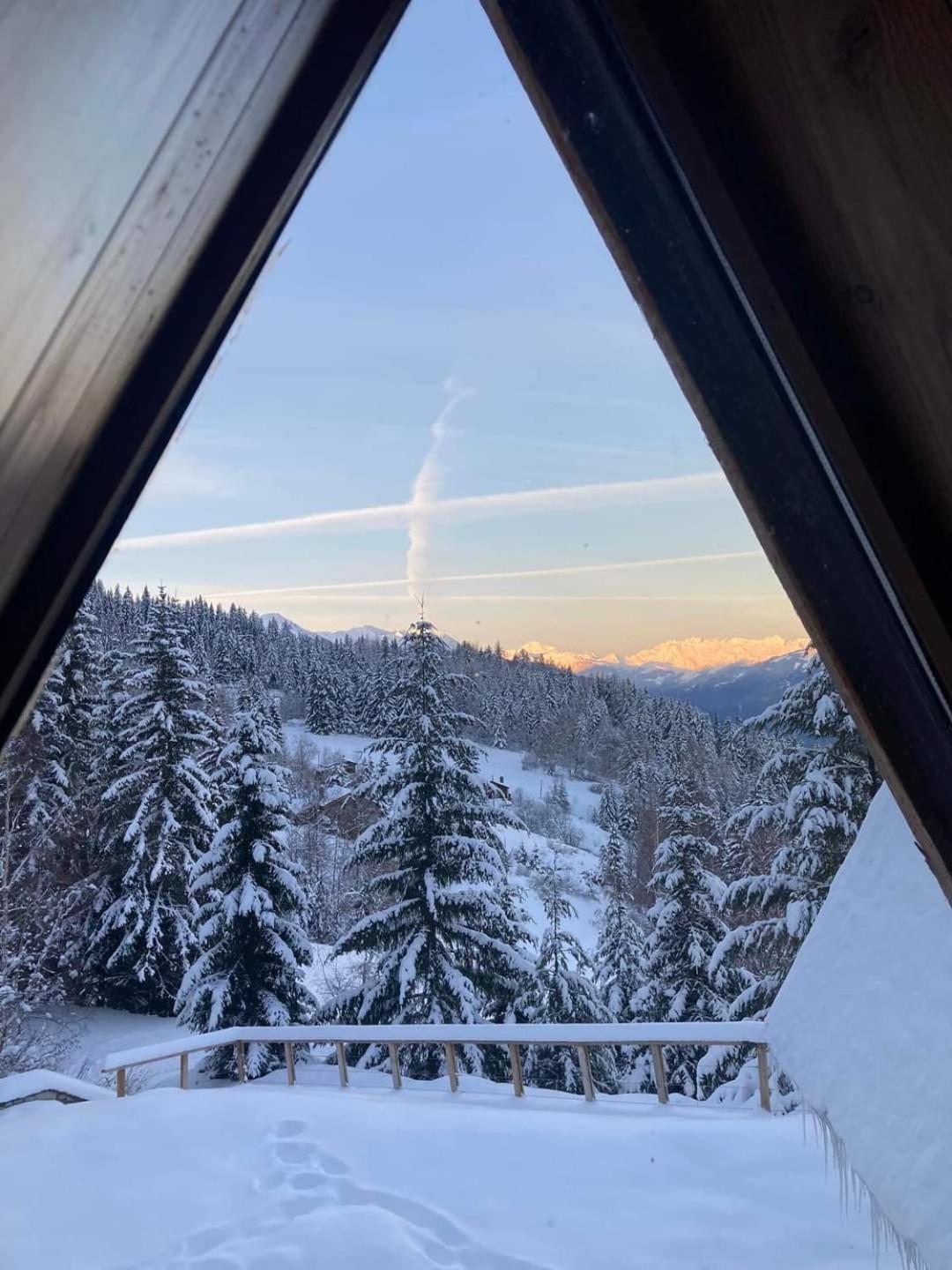 Le Chalet Pointu De Capucine Бур-Сен-Морис Екстериор снимка