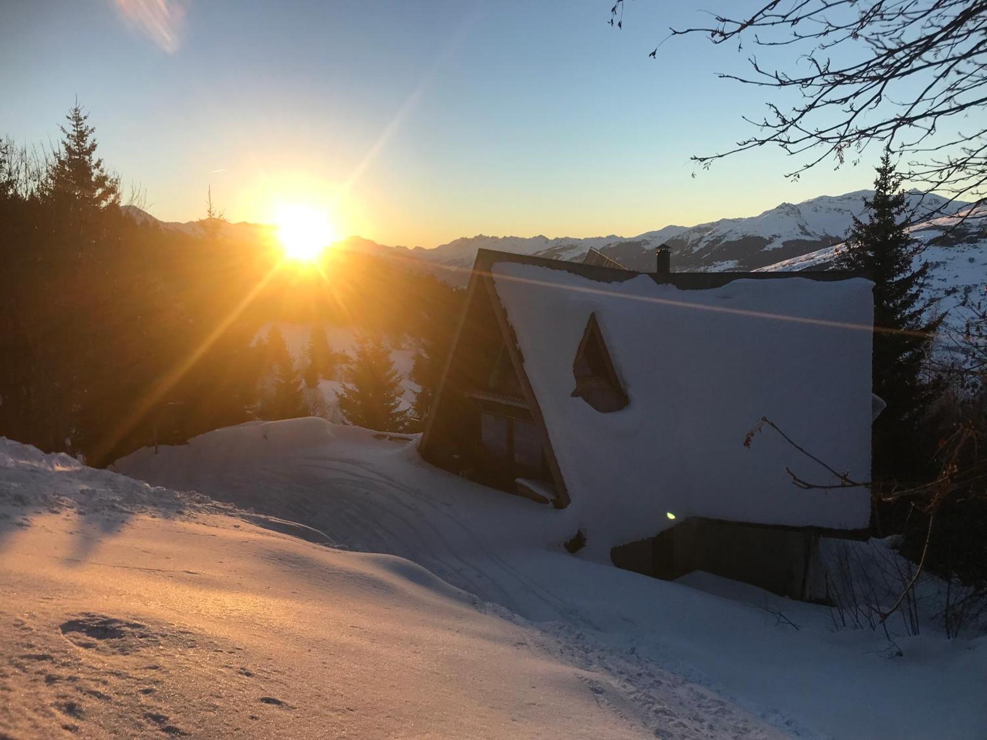 Le Chalet Pointu De Capucine Бур-Сен-Морис Екстериор снимка