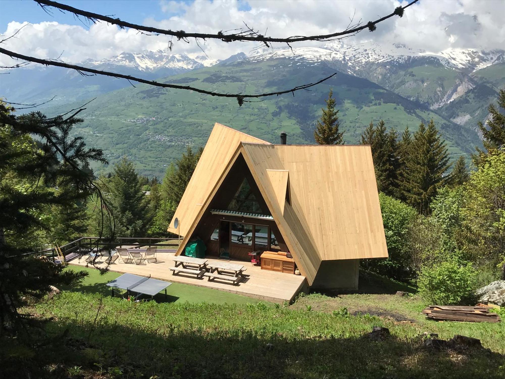 Le Chalet Pointu De Capucine Бур-Сен-Морис Екстериор снимка
